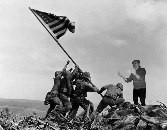 Son Puts His Father In Historical And Film Images And The Result Is Better Than The Original