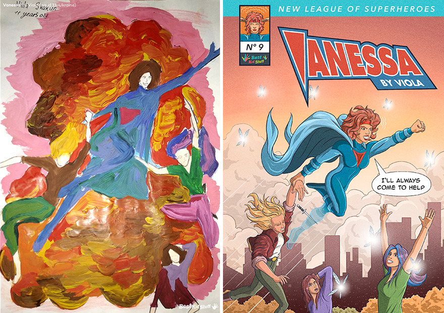 “Vanessa” By Viola (Aged 11, Ukraine)