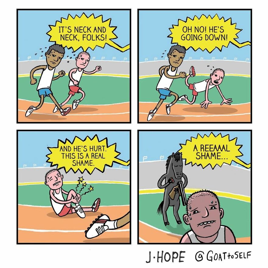 The Artist Makes Crazy Comics That Will Make You Laugh And Think A Lot