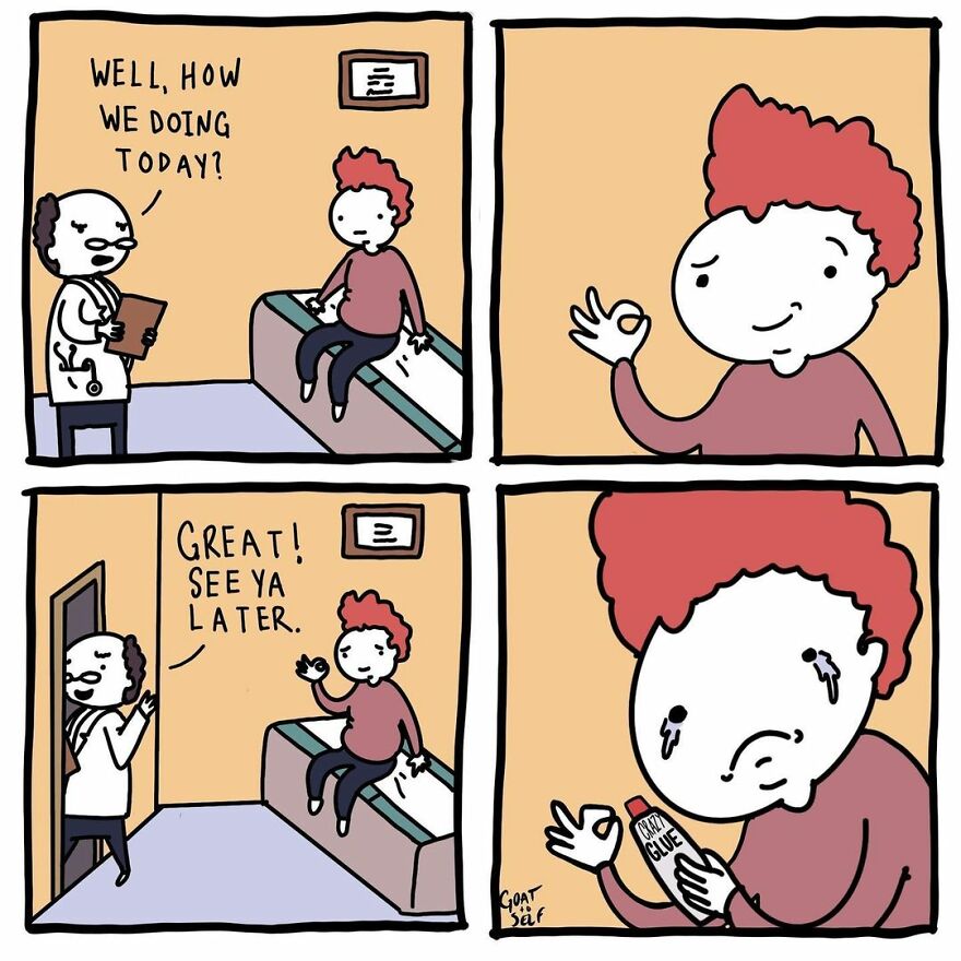 The Artist Makes Crazy Comics That Will Make You Laugh And Think A Lot