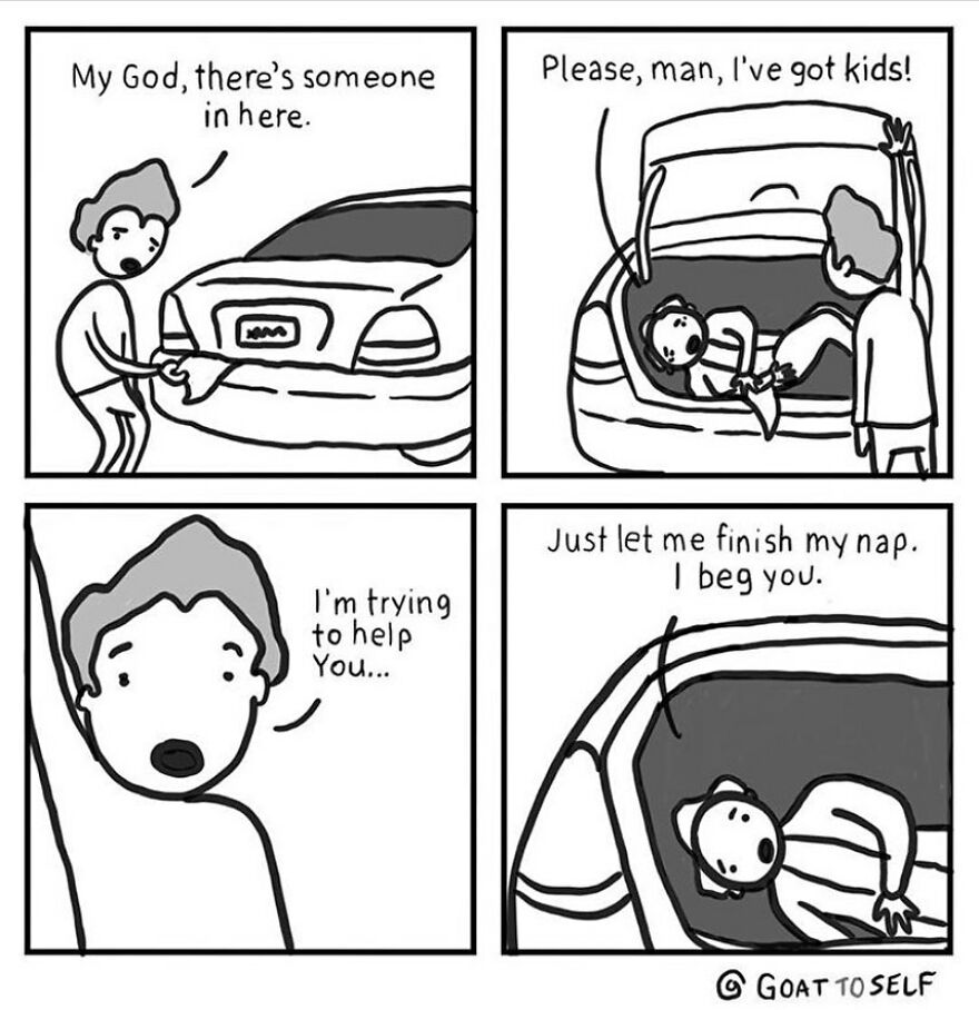 The Artist Makes Crazy Comics That Will Make You Laugh And Think A Lot