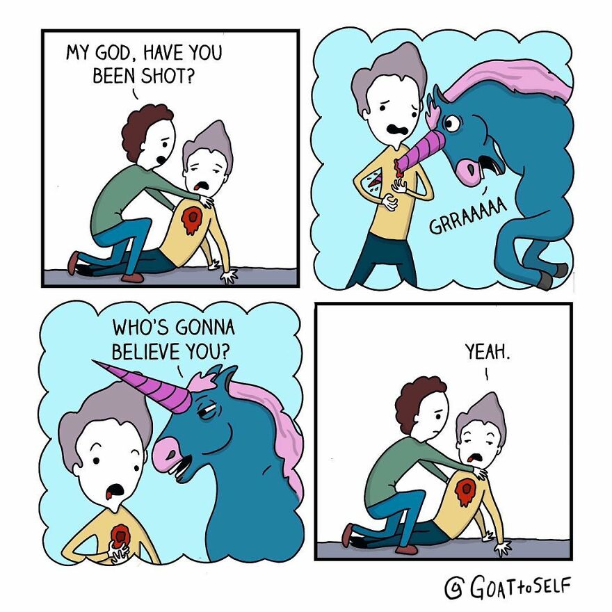 The Artist Makes Crazy Comics That Will Make You Laugh And Think A Lot