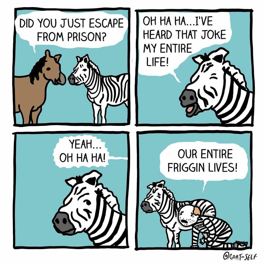 The Artist Makes Crazy Comics That Will Make You Laugh And Think A Lot