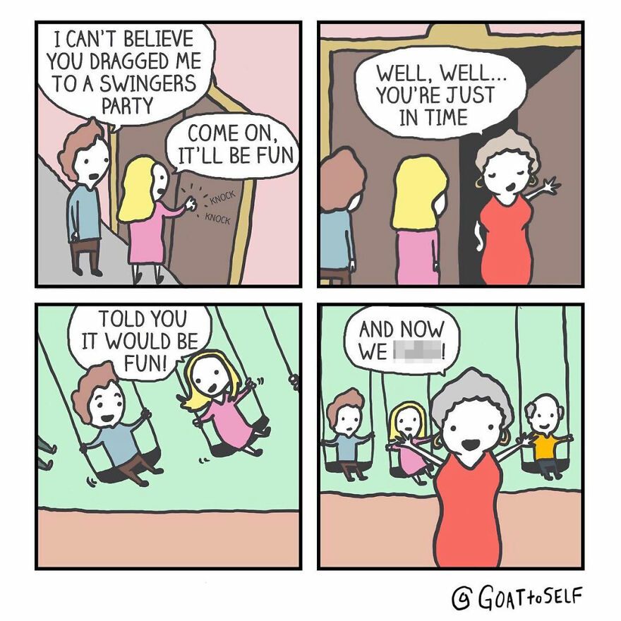 The Artist Makes Crazy Comics That Will Make You Laugh And Think A Lot