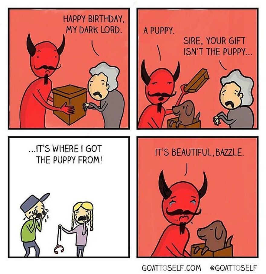 The Artist Makes Crazy Comics That Will Make You Laugh And Think A Lot