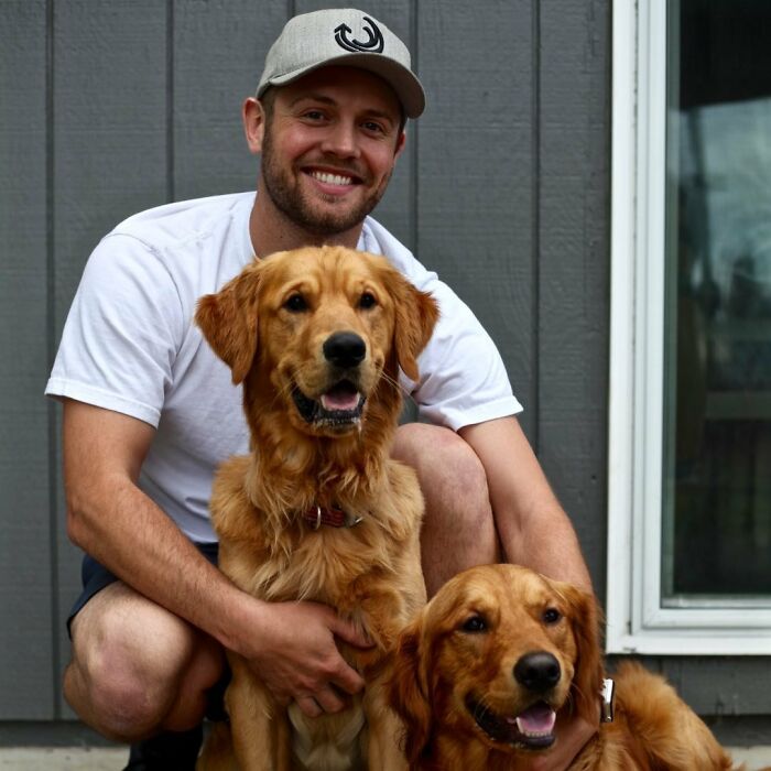 This Guy's Security Camera Revealed How His Dog Climbed A Ladder To Get To Him On The Roof