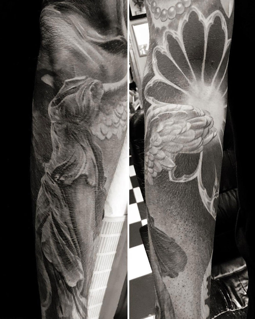 The Tattoo Artist Makes Hyper-Realistic Tattoos That Look More Like They Were Printed On The Skin