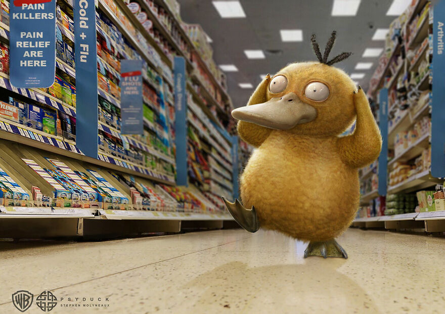 Psyduck From "Detective Pikachu"
