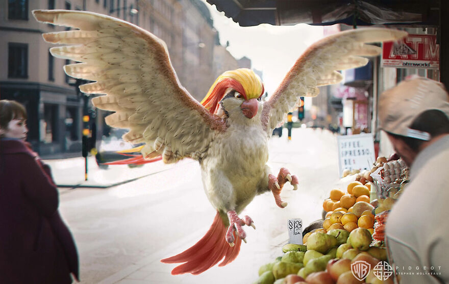 Pidgeot From "Detective Pikachu"