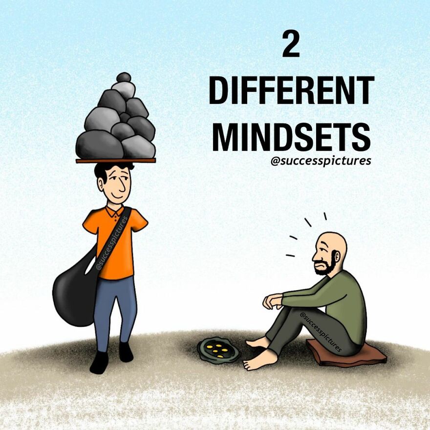 This Instagram Account Makes Motivational Comics With A Deep Meaning