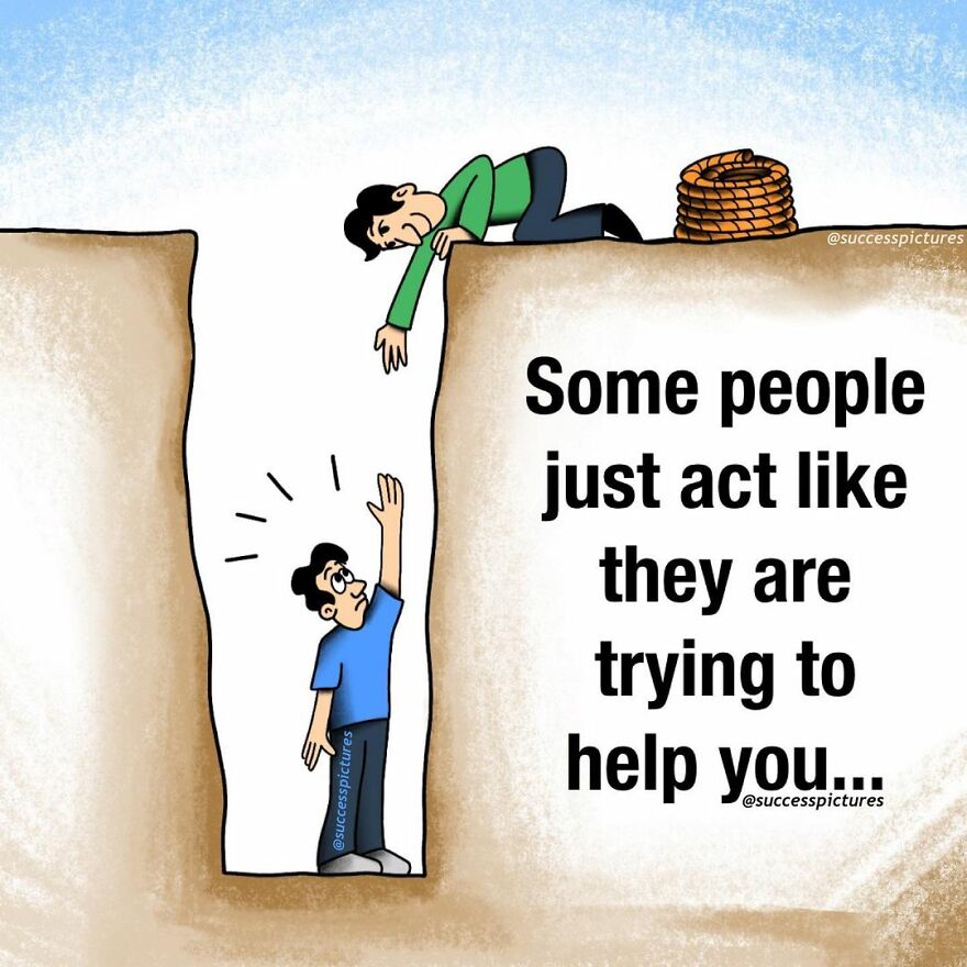 This Instagram Account Makes Motivational Comics With A Deep Meaning