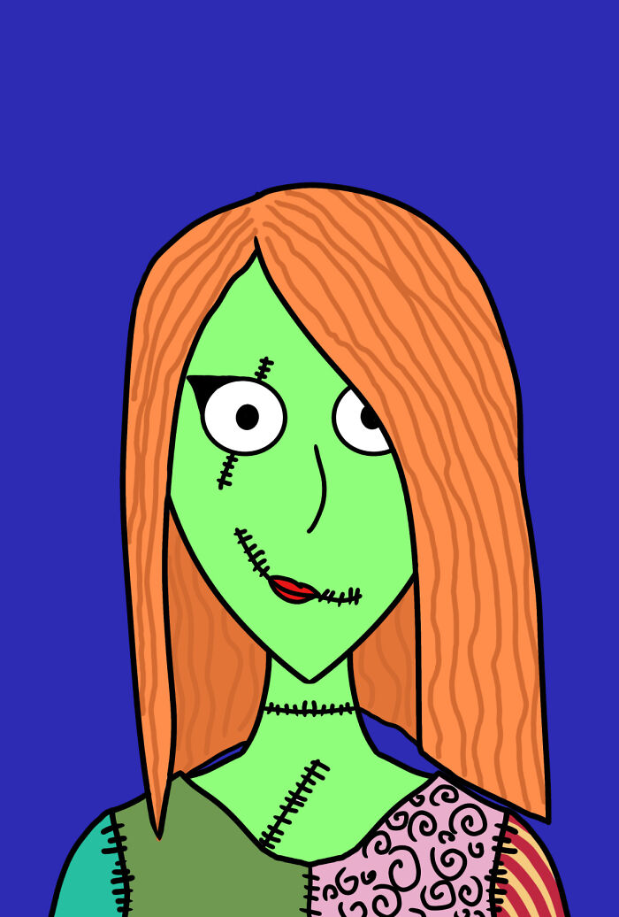 I Love Nightmare Before Christmas But Back In August I Was A Terrible Artist😅