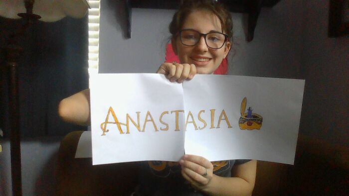 I Was In He Show Anastasia, But Early On In Rehearsals, I Had To Be Quarantined. So, I Drew This, Because I Was Bored.