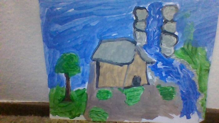 I'm Not Good At Art, But This Is My Best One.