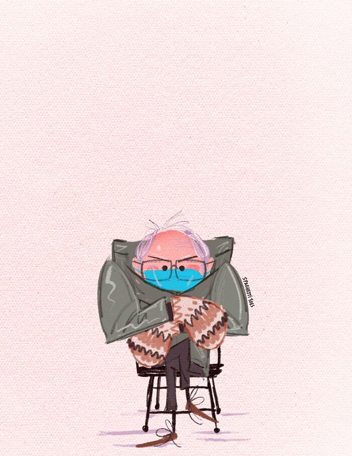 I Drew Some Guy With Cool Mittens