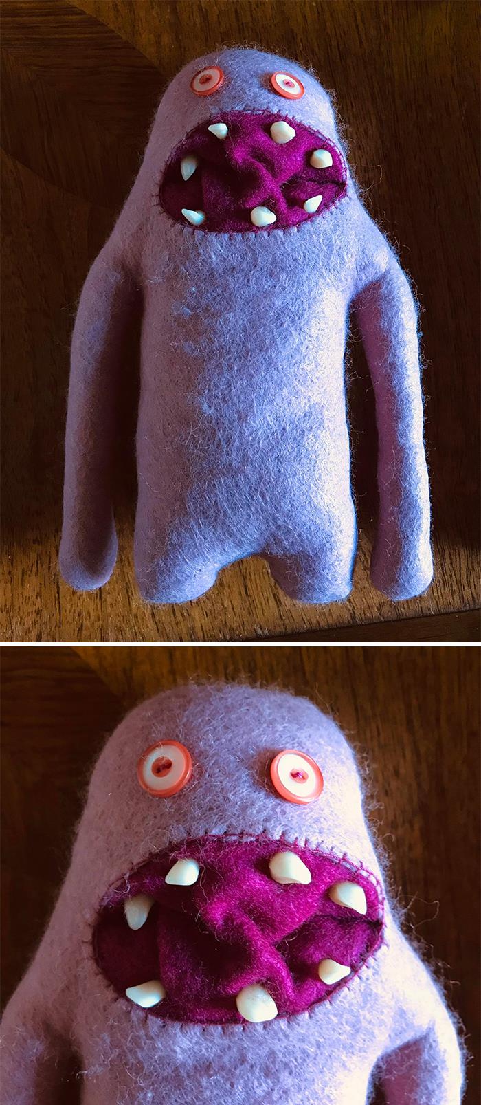 Why Yes, Those Are Real Teeth. Love It? You Can Find Loads Of Tutorials And Examples Of This Charming “Craft Idea For Those Baby Teeth” On Pinterest