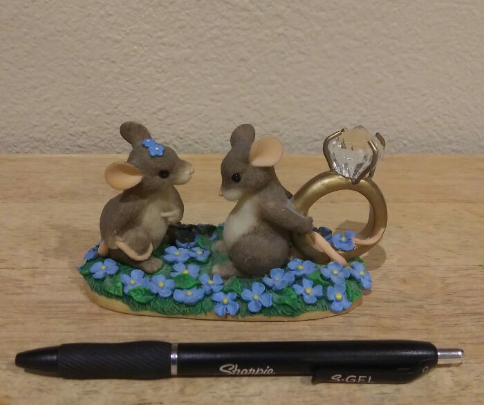 I Found This Adorable Figurine While Thrifting Yesterday