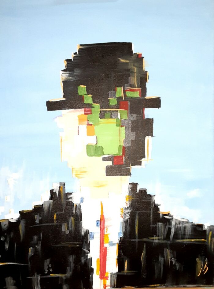 "Daughter Of Woman"... My Interpretation Of Magritte