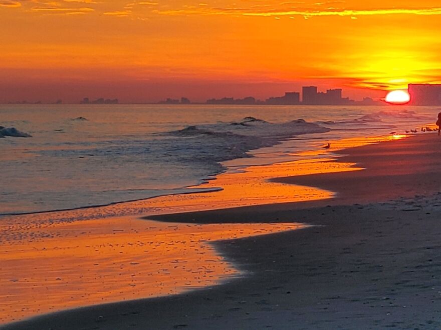 Sunset. I'm Blessed.