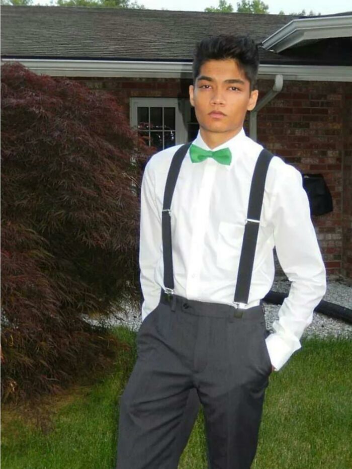 #3 - Hs Class Of 2014: Me Attempting To Be A Model In Front Of A Nursing Home