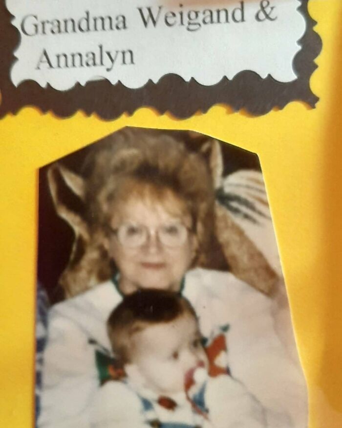 My Mother Holding My Daughter