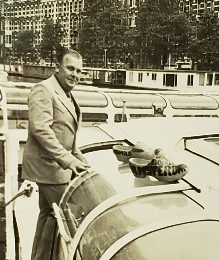 My Dad, Vernon (1933-1997) In Holland In 1974. Pic Found After '97. Wish I Knew The Story.