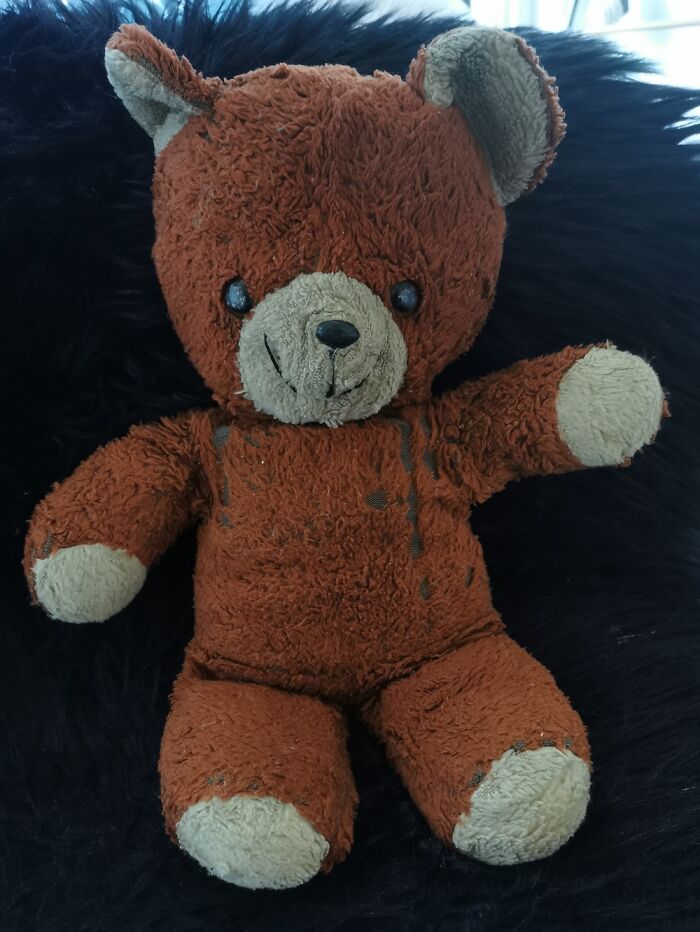 Found Him In A Dumpster When I Was 4 Years Old And Refused To Leave Whitout Him.. I Am Now 39.