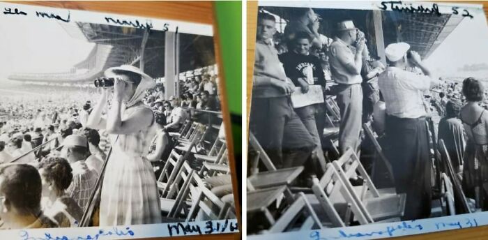 Gram And Gramp At The 1965 Indy 500