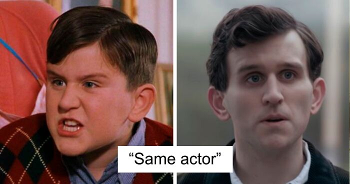 30 Side-By-Side Pics Of Characters People “Refuse To Believe” Are Played By The Same Actors