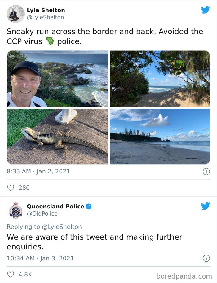 Ah Yes, Lets Post How You Broke Covid Restrictions On Social Media