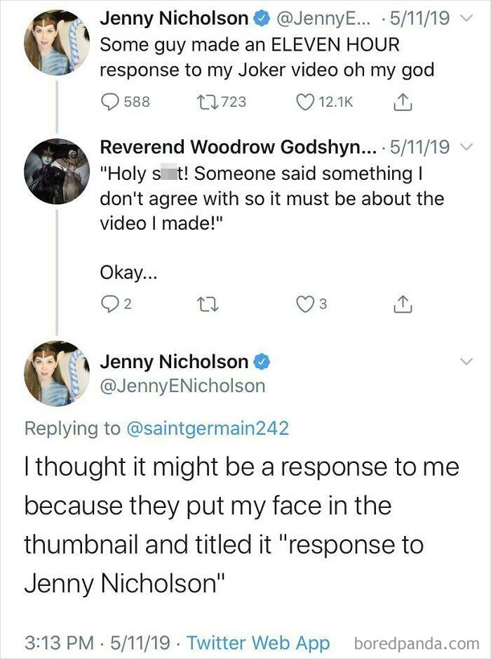 What Makes You Think That Video’s About You?!