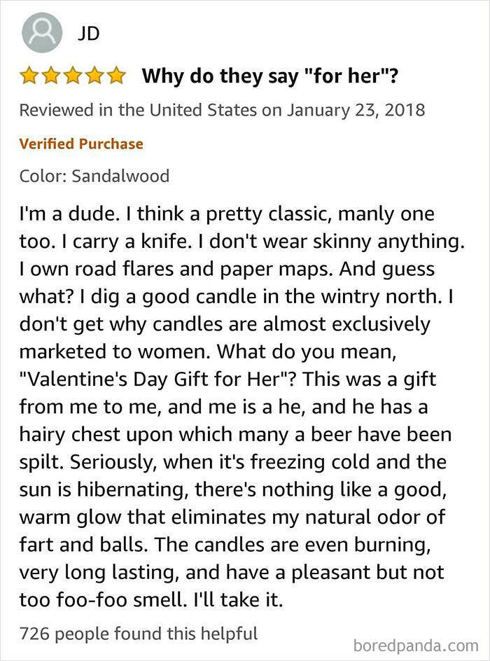 Candles Are For Men Too!