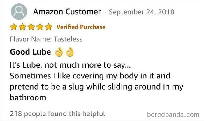 “It’s Lube, Not Much More To Say”