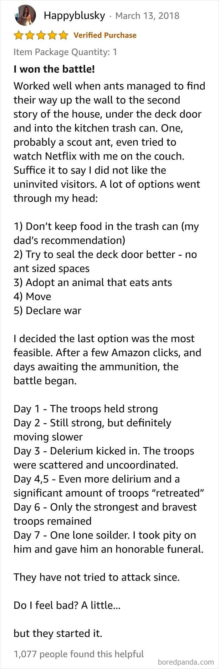 Found This Gem While Buying Ant Poison