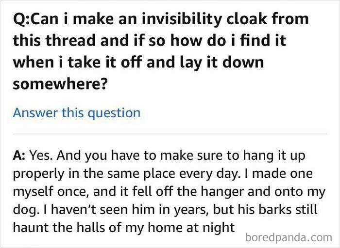 I Was Searching For Transparent Sewing Thread