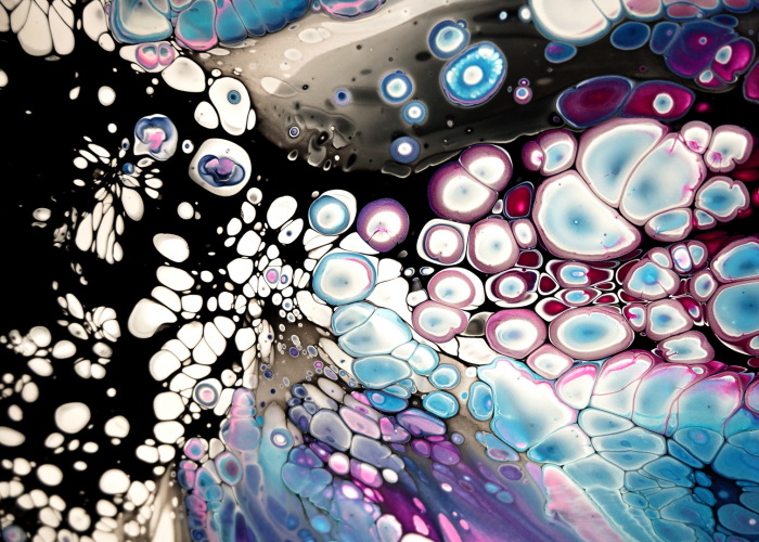 I Combined Cup Bottom Pour And Dutch Pour To Achieve These Beautiful Cells