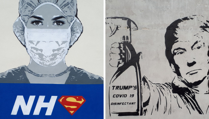 Coronavirus Street Art By John D’oh