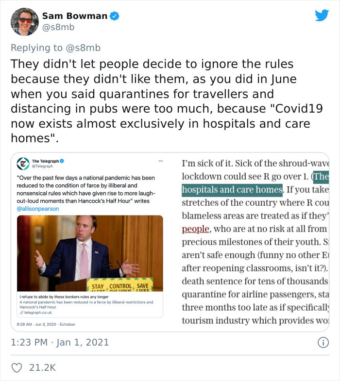 This “Takedown” Of Allison Pearson’s Question About Wuhan Is Going Viral This “Takedown” Of Allison Pearson’s Question About Wuhan Is Going Viral