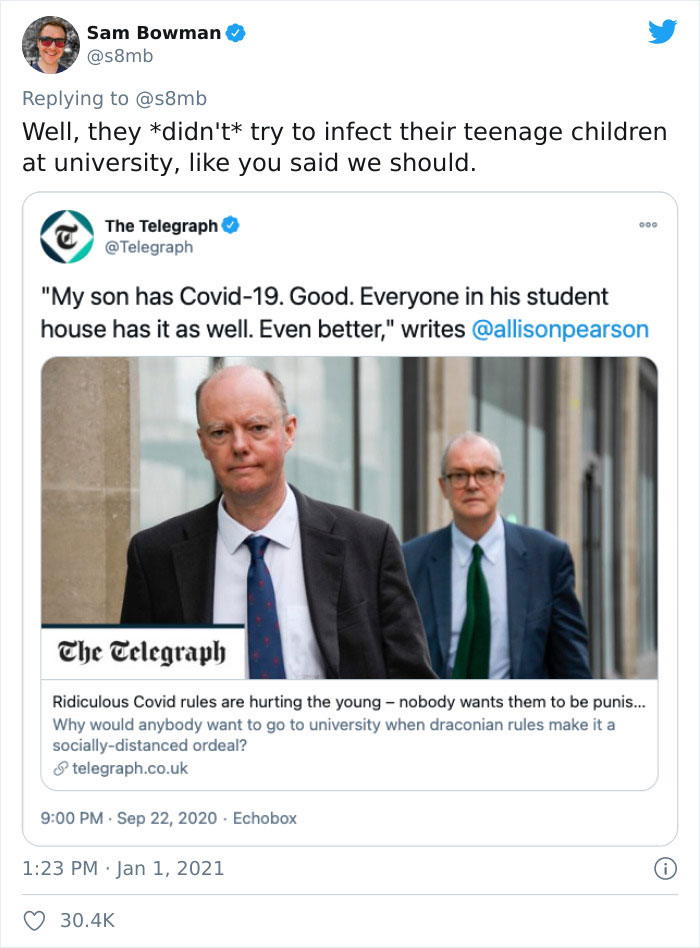 This “Takedown” Of Allison Pearson’s Question About Wuhan Is Going Viral This “Takedown” Of Allison Pearson’s Question About Wuhan Is Going Viral