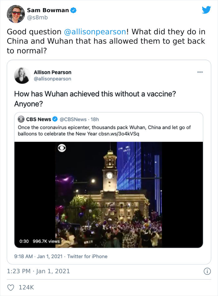 This “Takedown” Of Allison Pearson’s Question About Wuhan Is Going Viral This “Takedown” Of Allison Pearson’s Question About Wuhan Is Going Viral