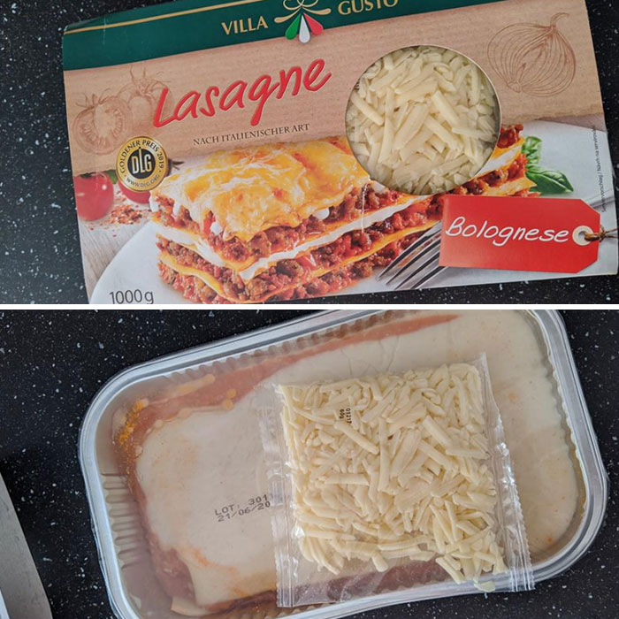 Thought It Would Be More Cheese