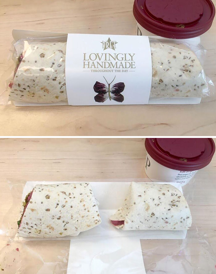 Lovingly Handmade. Only 2/3 Of My Wrap