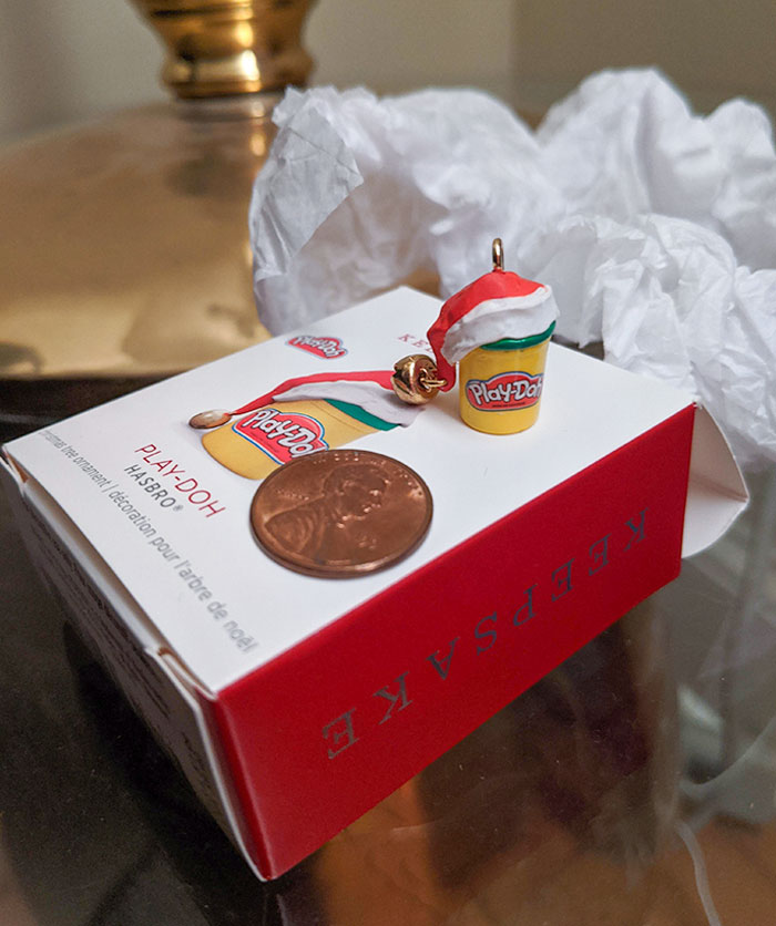 I Should Have Just Hung A Real Play-Doh Container. Penny For Scale