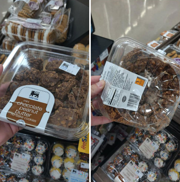 Almost Bought These Until I Realized That The Packaging Pushes The Cookies Toward The Top To Make It Look More Full