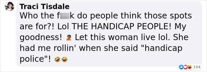 Woman With No Legs Gets Scolded For Parking In A Disabled Spot, And Her Powerful Response Goes Viral Woman With No Legs Gets Scolded For Parking In A Disabled Spot, And Her Powerful Response Goes Viral