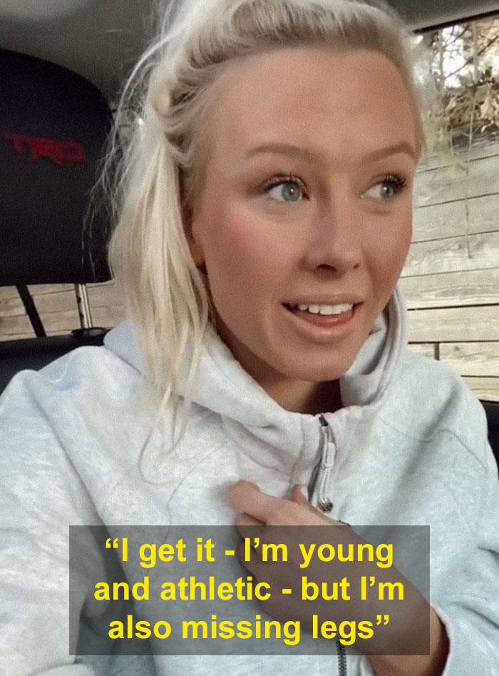 Woman With No Legs Gets Scolded For Parking In A Disabled Spot, And Her Powerful Response Goes Viral Woman With No Legs Gets Scolded For Parking In A Disabled Spot, And Her Powerful Response Goes Viral