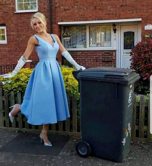 Dressing-Up-Gowns-Garbage-Can-Nicola-Matthews