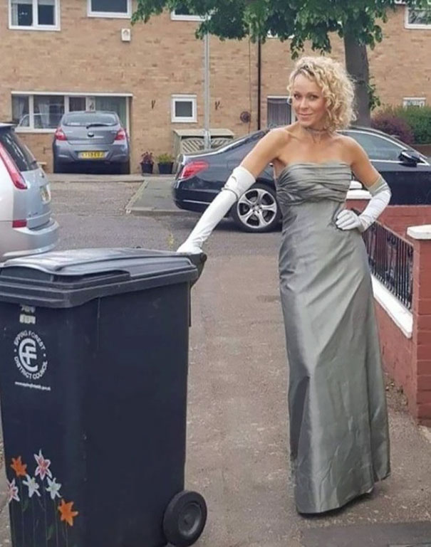 Dressing-Up-Gowns-Garbage-Can-Nicola-Matthews