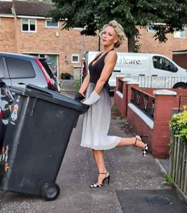 Dressing-Up-Gowns-Garbage-Can-Nicola-Matthews