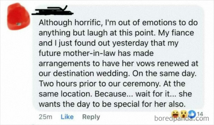 Because Some People Can’t Have A Single Day That Is Not About Them